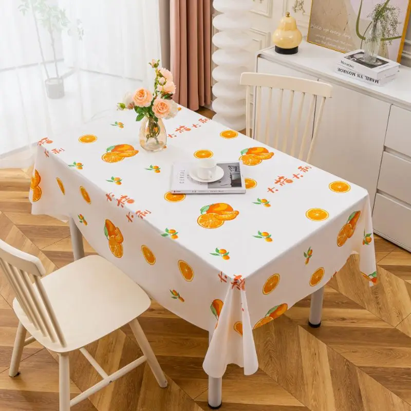 Tischdecke mit buntem Muster, rechteckig – Bild 6